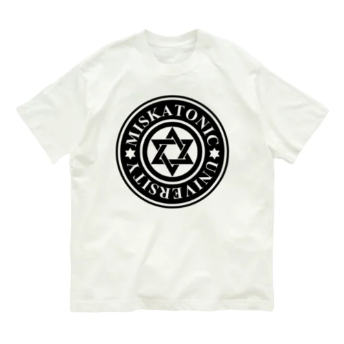 MISKATONIC UNIVERSITY Organic Cotton T-Shirt