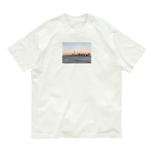 New York Skyline  オーガニックコットンTシャツ