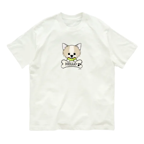 チワワ オーガニックコットンTシャツ