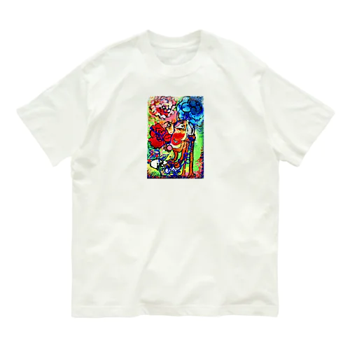 想像が創造される途上に住む精霊 Organic Cotton T-Shirt