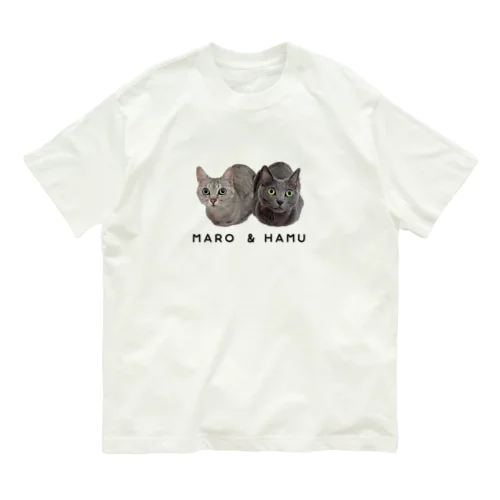 ハムマロ姉妹Tシャツ Organic Cotton T-Shirt