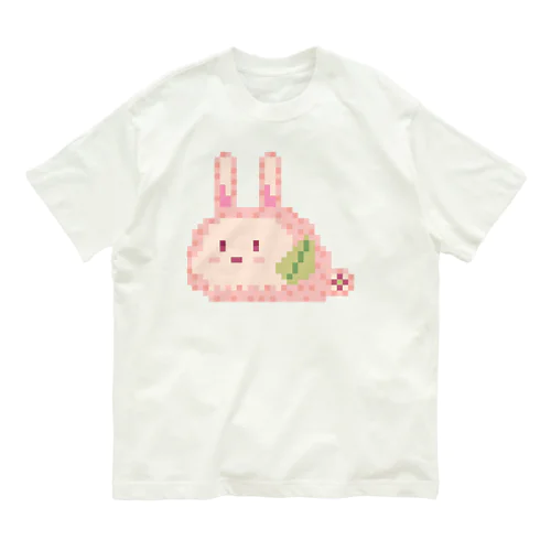 チェリーブロウサギ オーガニックコットンTシャツ