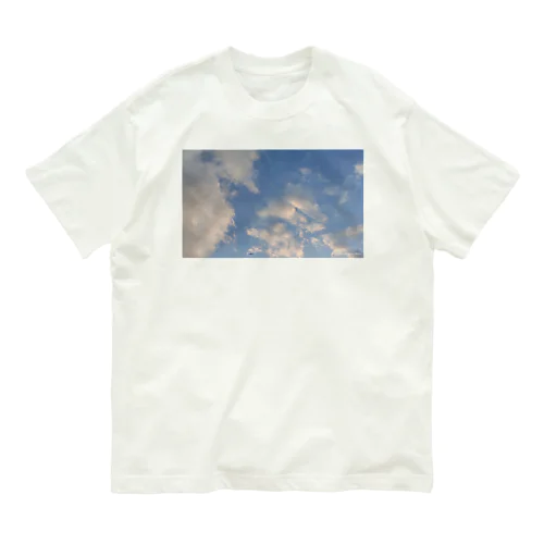 空に飛行機 Organic Cotton T-Shirt