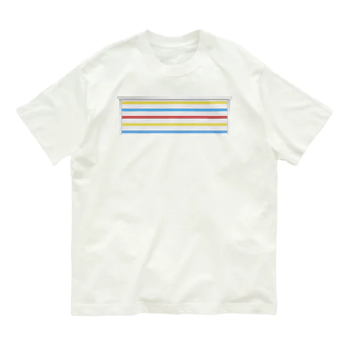 よく見る韓国のシャッター（広い店） Organic Cotton T-Shirt