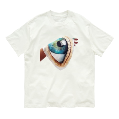 目とろ〜ん Organic Cotton T-Shirt