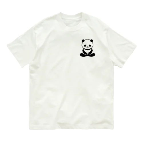 ざパンダ Organic Cotton T-Shirt