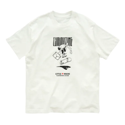 スケボー通勤 2021 オーガニックコットンTシャツ