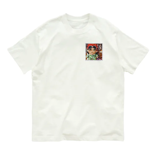 hideイラスト Organic Cotton T-Shirt