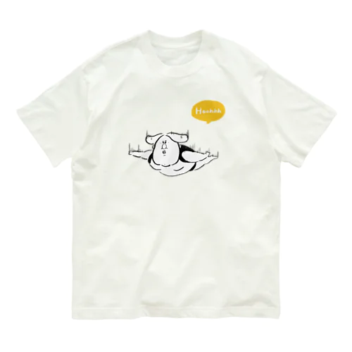 いけいけ！空飛ぶおじさん！ オーガニックコットンTシャツ