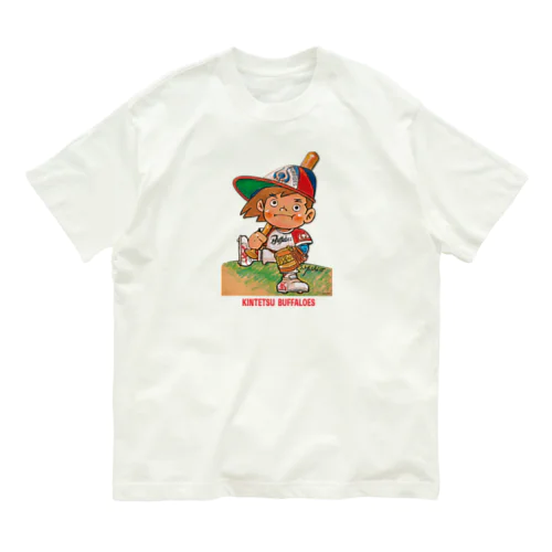 クレパス／バファ君 オーガニックコットンTシャツ