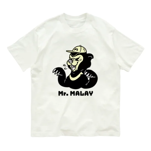 Mr. Malay マレーグマ グッズ Organic Cotton T-Shirt
