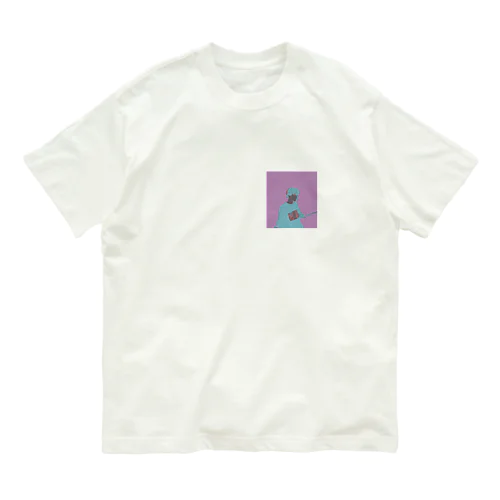 エモ オーガニックコットンTシャツ