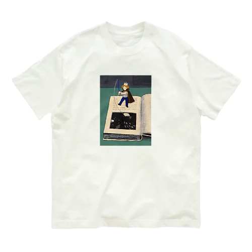 夜釣り Organic Cotton T-Shirt