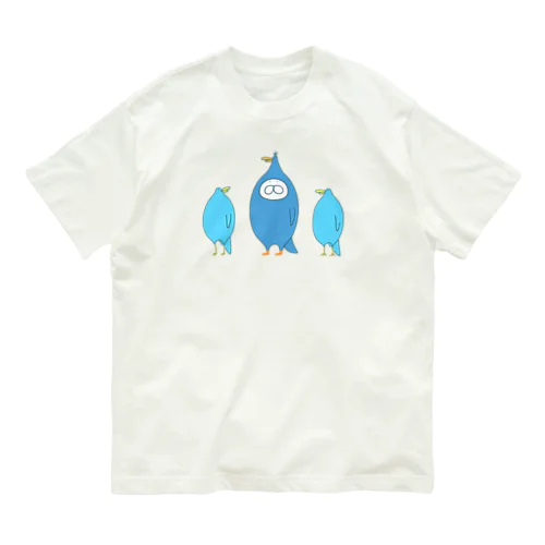 ねこタイツと青い鳥 Organic Cotton T-Shirt