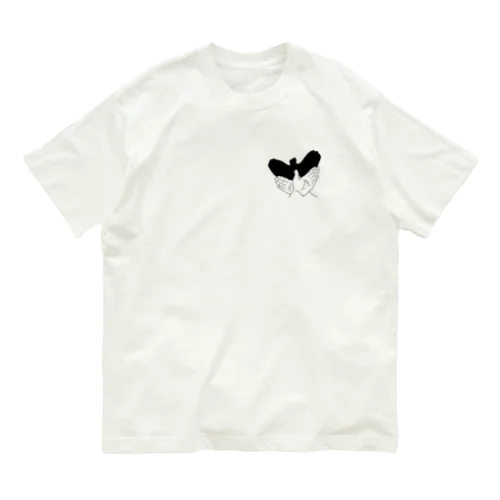 影絵・鳥 Organic Cotton T-Shirt