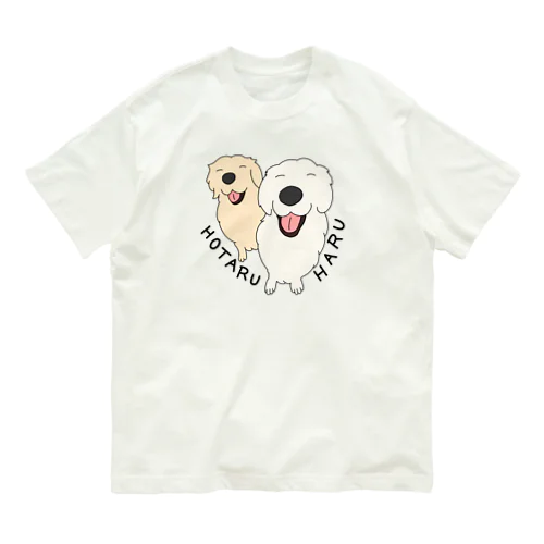 うちの子1番☆蛍＆晴 ③ オーガニックコットンTシャツ