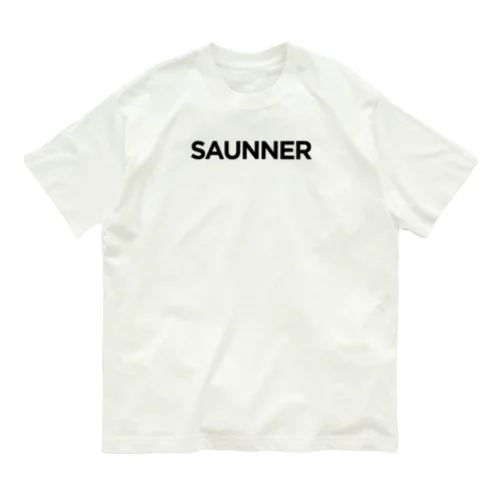 SAUNNER　サウナー　SAUNA　サウナ Organic Cotton T-Shirt