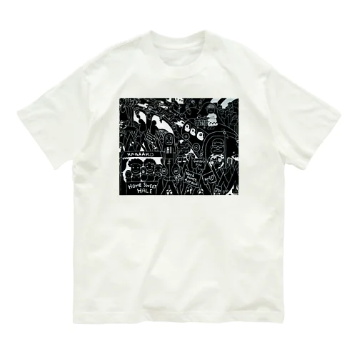 Home Sweet Hale ＜Dark Hawaii＞ Organic Cotton T-Shirt