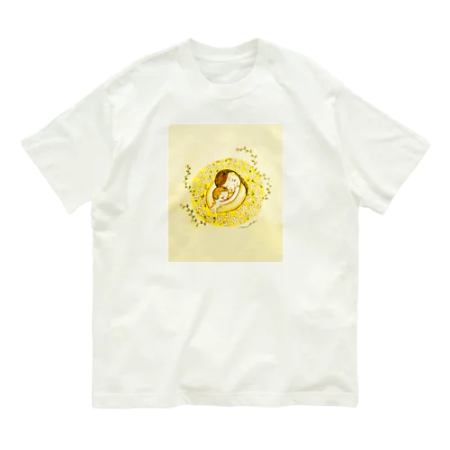 GOLD・ママに会うために生まれてきたよ オーガニックコットンTシャツ