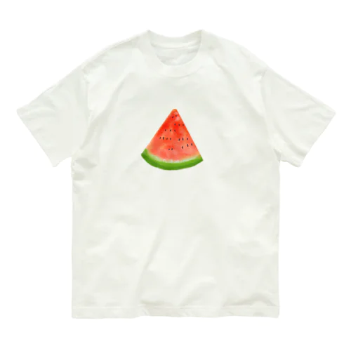 スイカ Organic Cotton T-Shirt