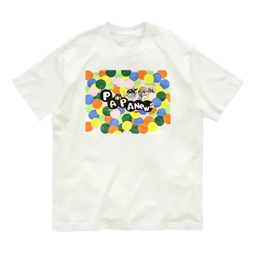 パパニュース公式グッズ Organic Cotton T-Shirt