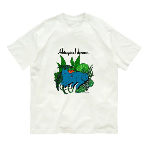 亜熱帯犬 オーガニックコットンTシャツ