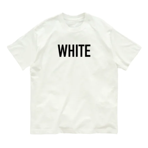 white Tシャツ Organic Cotton T-Shirt