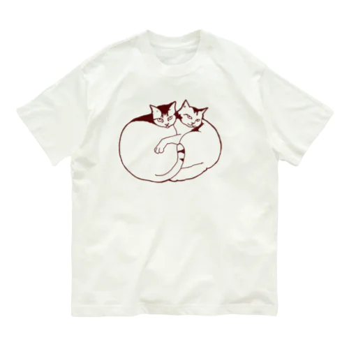 ねこちゃんズ オーガニックコットンTシャツ