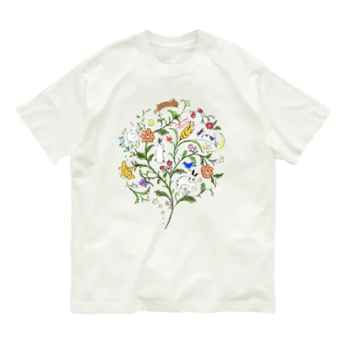 月光草 オーガニックコットンTシャツ