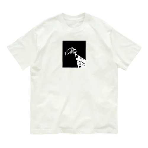 謎の手 オーガニックコットンTシャツ