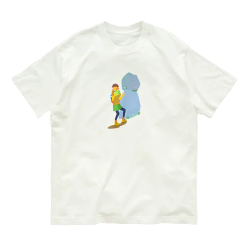 Mother Land, Father Heaven and Mountains. オーガニックコットンTシャツ