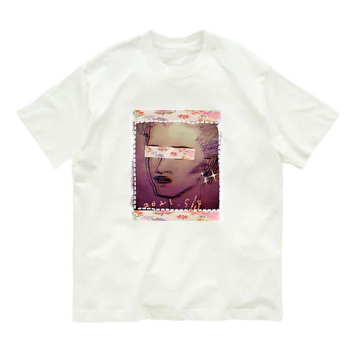 新人さんでぇーす🎵 Organic Cotton T-Shirt