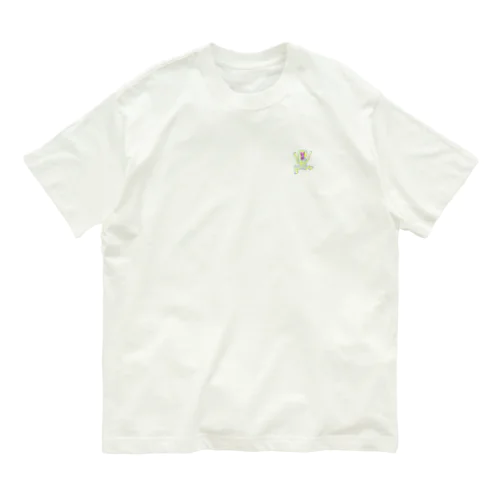干支シリーズ　さる Organic Cotton T-Shirt