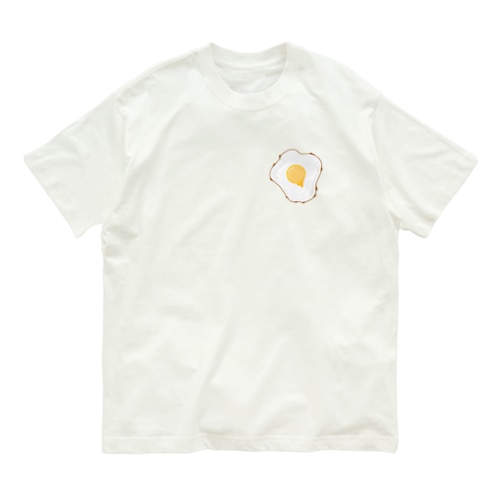 とろり目玉焼き Organic Cotton T-Shirt