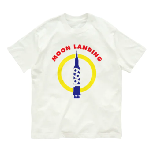 MOON LANDING 1969 オーガニックコットンTシャツ