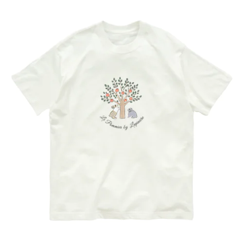 リンゴの木とうさぎさん Organic Cotton T-Shirt