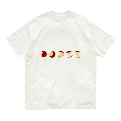 りんごの満ち欠け🍎 Organic Cotton T-Shirt