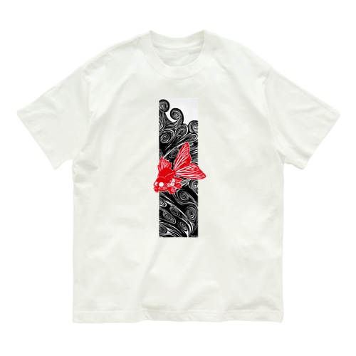 ドクロ金魚 Organic Cotton T-Shirt