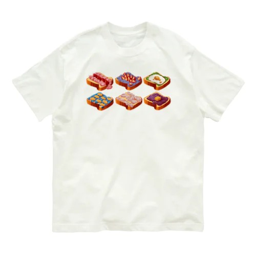 食パンケーキ Organic Cotton T-Shirt