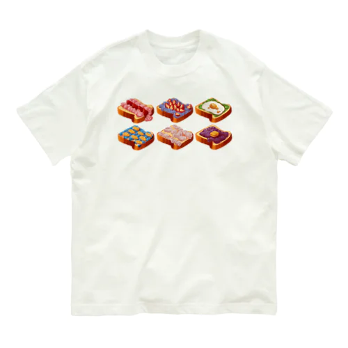 食パンケーキ オーガニックコットンTシャツ