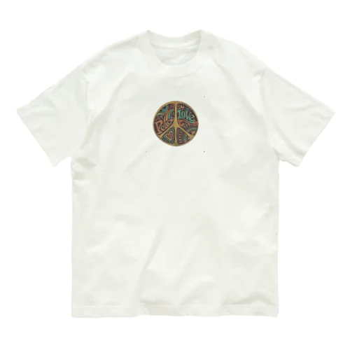 LOVE＆Peace オーガニックコットンTシャツ