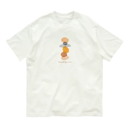 balance-stone Organic Cotton T-Shirt