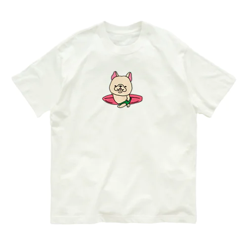 サーファーフレブルちゃん。 オーガニックコットンTシャツ