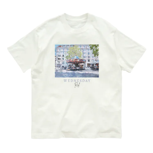 WEDNESDAY tee オーガニックコットンTシャツ