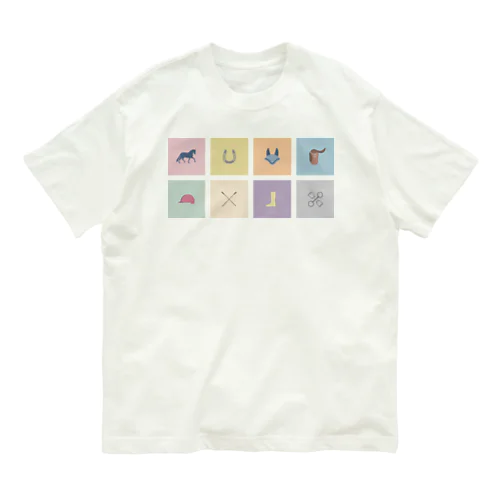 ウマグラム アイコン  シカク Organic Cotton T-Shirt