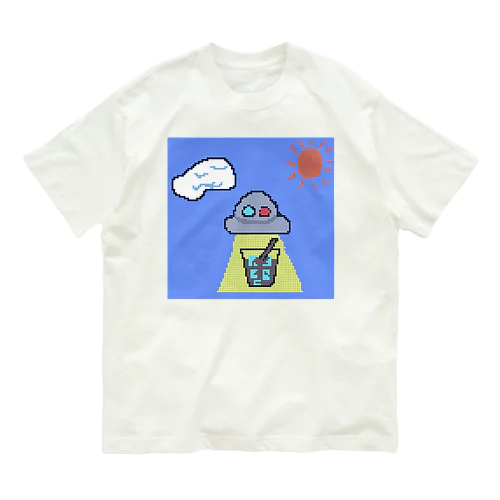 UFO エイリアンもソーシャルディスタンス Organic Cotton T-Shirt