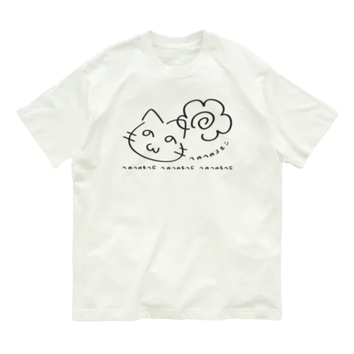 似顔絵へのへのろもこ*D オーガニックコットンTシャツ