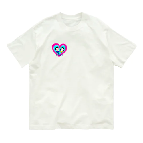 ハッピーちゃん Organic Cotton T-Shirt