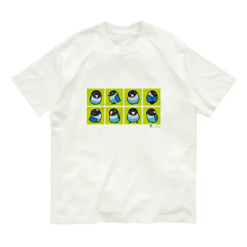 LOVEBIRD BOTAN 8Block Organic Cotton T-Shirt