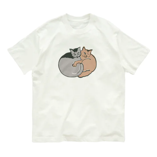 色のあるねこちゃんズ オーガニックコットンTシャツ